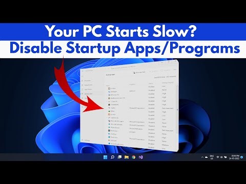 Windows 11 Slow Boot FIXED! Turn Off Auto Start Programs FAST