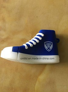 [Hot Item] Custom USB Flash Drive 8GB Promotional USB3.0 Rubber PVC 3D Shoes Shape USB Stick