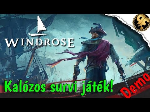 Kalózos túlélő játék! Windrose - DEMO