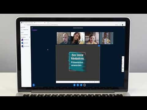 ISERV-Tutorial Videokonferenz Präsentation