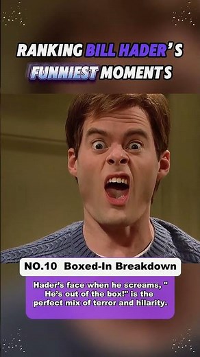 Ranking Bill Hader’s Funniest Moments #usa #comedy #snl #billhader #fyp