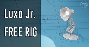 [Free] Luxo Jr. Rig and Animation