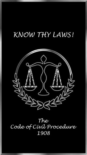 The Code of Civil Procedure, 1908 0-10 #aibe #bci #bareact