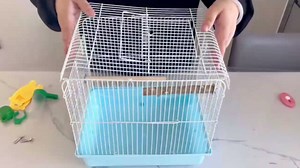 Amazon.com : Travel Bird Cages for Cockatiels - Parrot Cage Starter Kit with Stand Accessories Birdcage Great for Parakeets Lovebirds Parrotlets Finches Canaries and More Small Birds(Pink) : Pet Supplies