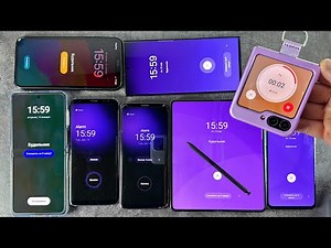 Samsung Collection Alarm Clock/ Timer Samsung ZFold5/ ZFlip5/ Oppo Find N2/ S24ultra/ S10e