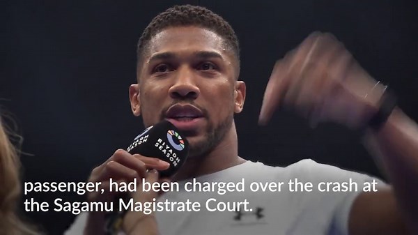 Anthony Joshua issues his first public update after car crash in Nigeria