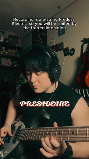 PRESIDENTE – Gabito Ballesteros, Natanael Cano, Luis R Conriquez, Netón Vega – 5-string bass 🎸 Be honest, compa—does this bass line make you want to practice, spend, or both? 👀 #Presidente #GabitoBallesteros #NatanaelCano #LuisRConriquez #NetonVega #5stringbass #electricbass #basscover #corridostumbados #regionalmexicano #MusicaMexicana #fyp #parati #BassTok #KEVKI