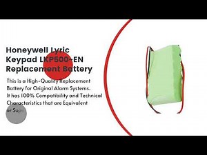 Replacement Battery for Honeywell Lyric Keypad LKP500-EN