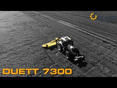 ELHO Duett 7300 reverse drive mower conditioner