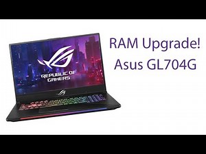 Asus ROG Strix II RAM Upgrade and SSD