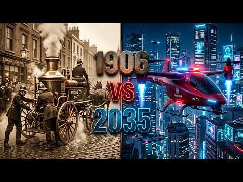 120 Years of Fire Truck Evolution 1906–2035 🚒 Mechanical Transformation