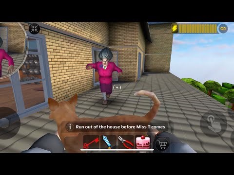How to rescue the cat in Scary Teacher 3D