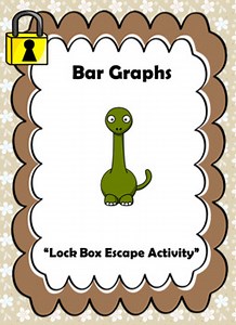 Bar Graph Word Problems-Lock Box Escape Room