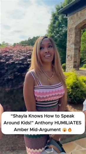 “Shayla Knows How to Speak Around Kids!” — Anthony HUMILIATES Amber Mid Argument 😮🔥 #kountrywayne