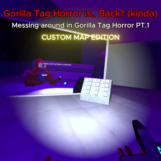 Yes yes.. we know, the millionth comeback, this time though, it’s better. #fyp #gorillatag #gorillataghorror #gth