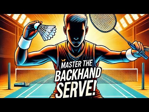 Master the Backhand Serve in Badminton: Step-by-Step Tutorial for Beginners! Perfect that low serve!