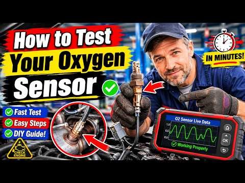 Bad O2 Sensor? How to Test Your Oxygen Sensor in Minutes (DIY Guide!)