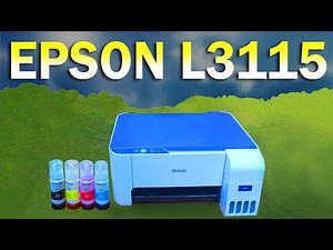 Epson L3115 Complete Installation Process