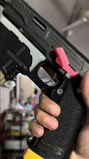 Firewad Hi Capa M4 Lower with WE Hi Capa #airsoft #firewad #toyonly