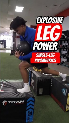 Single-Leg Plyometric Box Jumps | Build Explosive Power, Balance & Athleticism