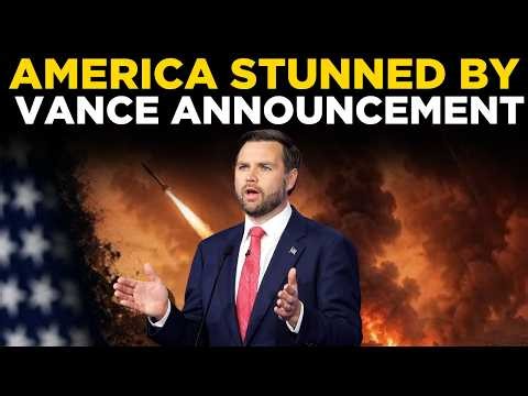 VANCE SPEECH LIVE | JD Vance Reveals Details on Iran Navy Striking & Epic Fury Success | TIMES NOW