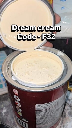 Dream cream | Enamel oil paint Satisfying Color Mixing