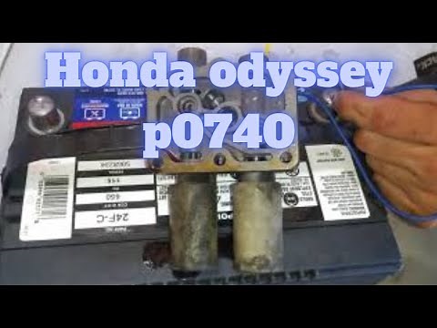 honda odyssey p0740