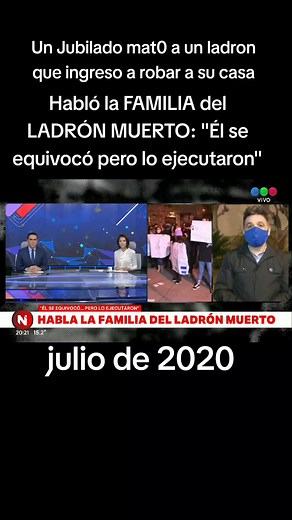 Ladrón muere baleado en asalto: el relato de la familia