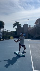 9.8K views · 142 reactions | Tennis drill progression to practice loading for a defensive backhand and transition from defense to offense @gabejaramillocoach @rodri_villa40 | Gabe Jaramillo | Facebook