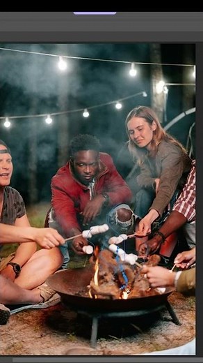 How To Create Flame In Photoshop | Photoshop Shorts