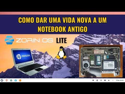 Como Dar uma Vida Nova a um Noteook Velho (HP DM1)