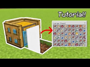 Super Easy Fishing farm build tutorial in Minecraft!