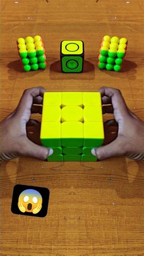 1 Cube Became 2 Cubes 🤯😱🙀 #viral #rubikscube #trendingshorts #shorts 🤩🤩