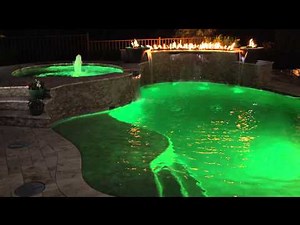 Pool Lighting Show: VooDoo
