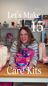 Tampax Radiant Care Kits for Women's Shelter