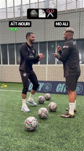 Rock paper scisssors vs Man City