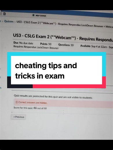 cheating tips and tricks in exam: we can take your proctored exam undetected #studying #studytips #studytok #college #school