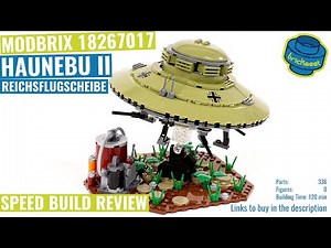 Modbrix HAUNEBU II 'Reichsflugscheibe' - Speed Build Review