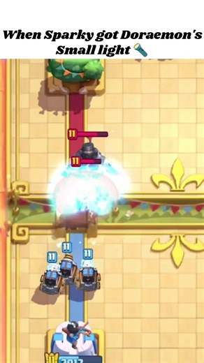 Small light on Sparky #clashroyale