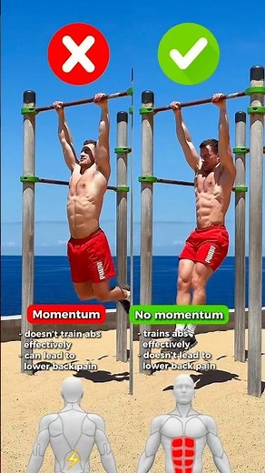 Correct Knee Raises 💪