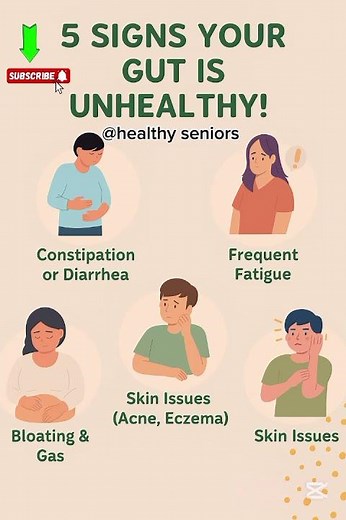 5 Warning Signs Your Gut Is Unhealthy (Must Watch!)
