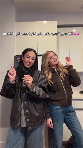 matching diamond pinky rings for you and your bestie! rules below 1. follow @justjazzzyidk & @halley on tiktok 2. follow justjazzzyidk & halleykmcg on ig 3. follow @Frank the Jeweler ! 4. like this video & tag your bestie in the comments 5. like a few of our recent ig posts