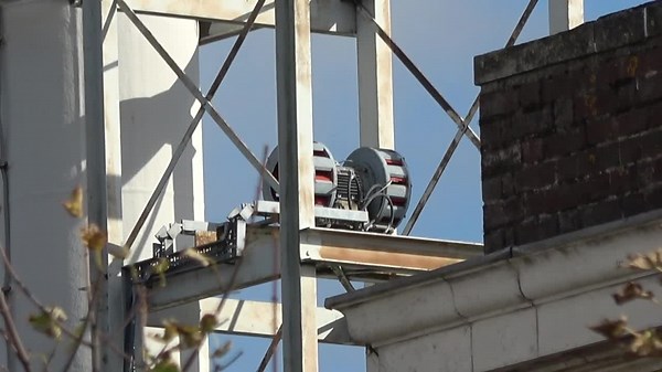 Don't Panic! Haunting sounds of war as air raid siren blasts for one minute in annual chemical factory test