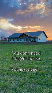 48K views · 56K reactions | Home is a feeling you create, not a number on a blueprint.  Featuring: the 3 bed, 2 bath, 2087 sq ft Grass Range barndominium plan, available on our website | Back Forty Buildings | Facebook