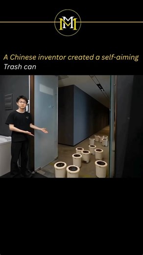 Millionsmind on Instagram: "A brilliant Chinese engineer designed an AI-powered trash can that can literally chase your garbage. Using motion sensors and a camera system, the smart bin calculates the trajectory of your throw in real time and moves itself to catch it midair. It’s like a mini robot that turns cleaning up into a game. Developed by a tech enthusiast named Tianqi Sun, this project combines computer vision, Arduino control systems, and motorized wheels to bring automation into everyda