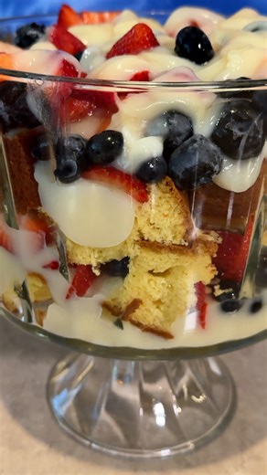 I had so much fun putting together this Red, White, and Blue Trifle ❤️🤍💙 Perfect for summer celebrations and family get-togethers! Using my Kitchen Aid mixer made it so easy, and I love how it turned out. 🍓🫐🍰 👉Shop Kitchen Aid mixer - https://walmrt.us/4lgDn7Y 👉Shop Everything You Need for the Trifle - https://walmrt.us/3Go8dMQ 👉Grab Recipe Card - https://tr.ee/trifle Looking for more Favs? I dropped more links in the comments! 😊 #juliasfavs #CommissionsEarned #ad #walmartfinds #4thOfJu