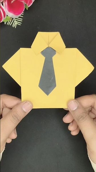DIY Father's Day Greeting Card/Easy Paper Craft Ideas 😱 #diy #shorts #craft #easycraftswithsabbo