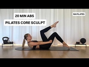 20 MIN PILATES SCULPT CORE WORKOUT | RA PILATES (at home, mat pilates, light dumbbells)