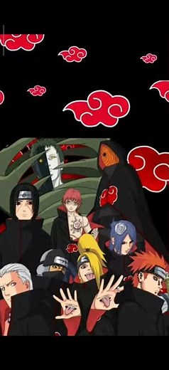 Akatsuki all members wallpaper 4K👺👺👺