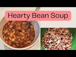 Hearty Bean Soup | Slow Cooker Recipe